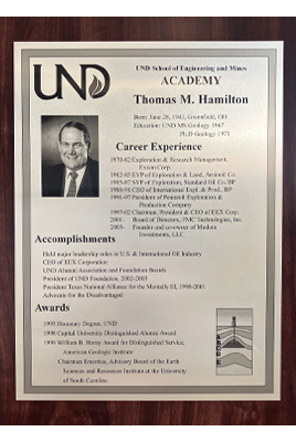 Thomas Hamilton plaque