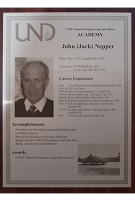john nepper plaque