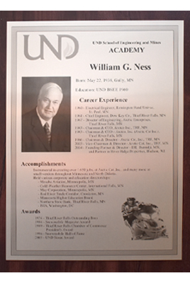 william ness plaque