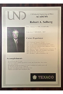 robert solberg plaque