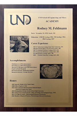 rodney feldmann plaque