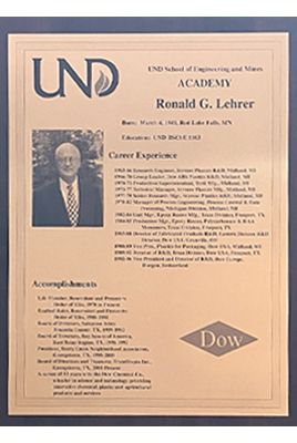ronald lehrer plaque