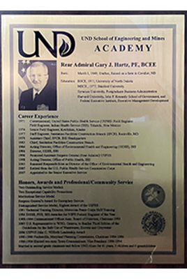 gary hartz plaque