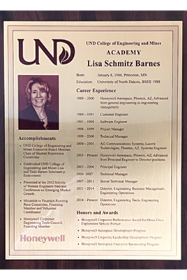 lisa barnes plaque