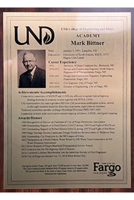 mark bittner plaque