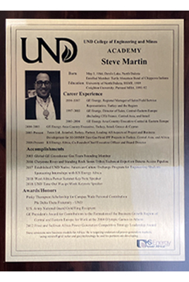 steve martin plaque