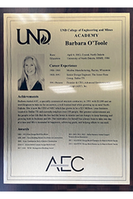 barbara otoole plaque