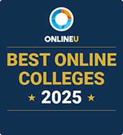 Best Online College 2025 logo