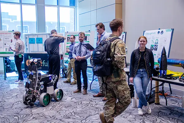 Students present prototypes at Senior Design Expo